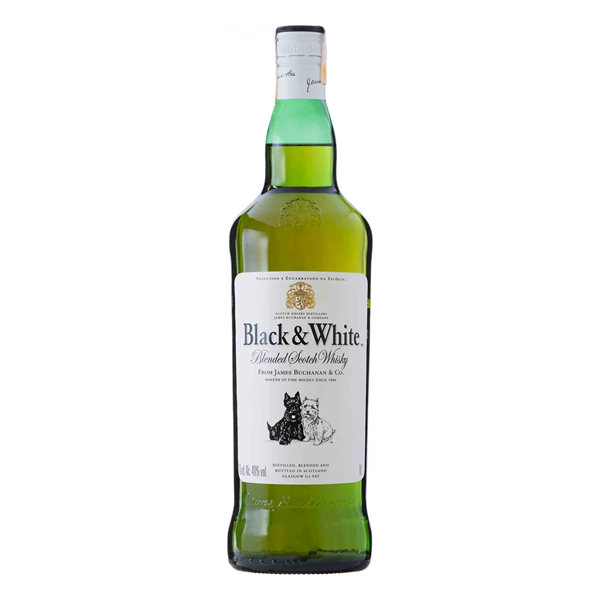 BEB WHISKY BLACK WHITE IMP 1LT (12)