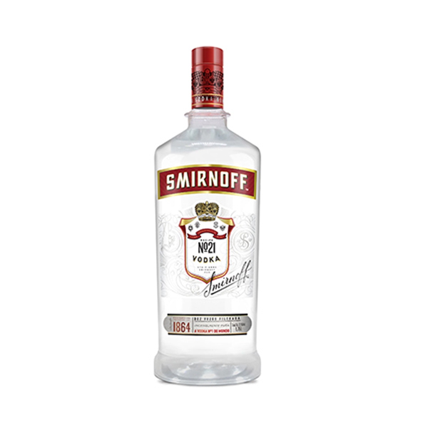 BEBIDA VODKA SMIRNOFF NACIONAL 1750ML (6)