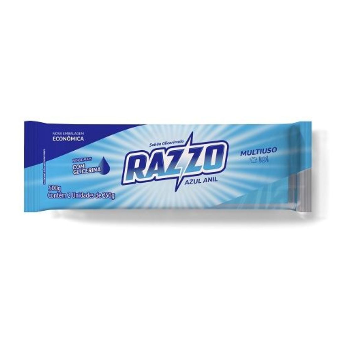 SABAO RAZZO AZUL ANIL 2X250G (24)