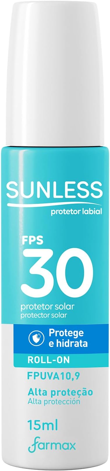PROTETOR SOLAR SUNLESS FPS30 15ML PROTETOR LABIAL (36)
