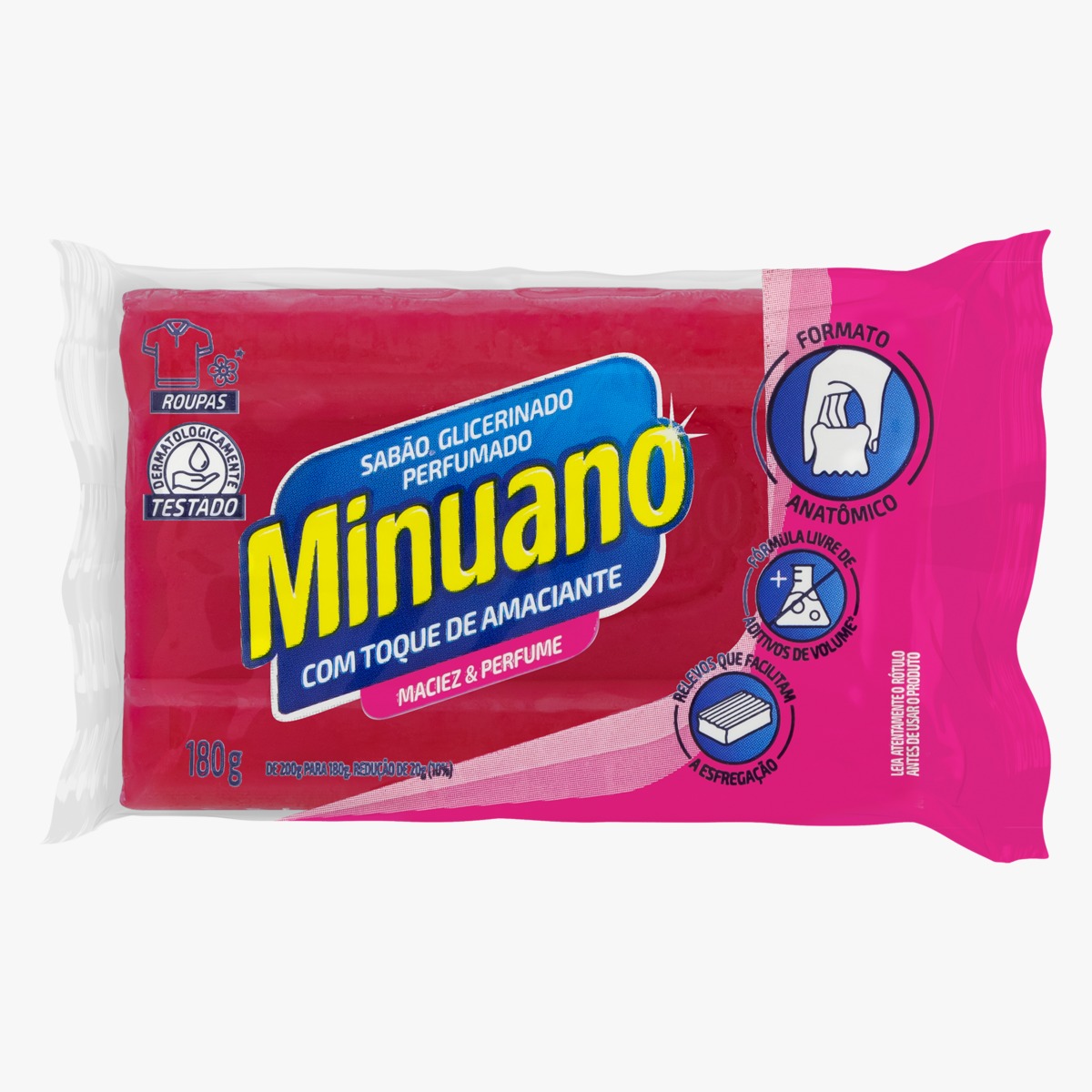 SABAO EM BARRA MINUANO 1X160G ROSA (24)