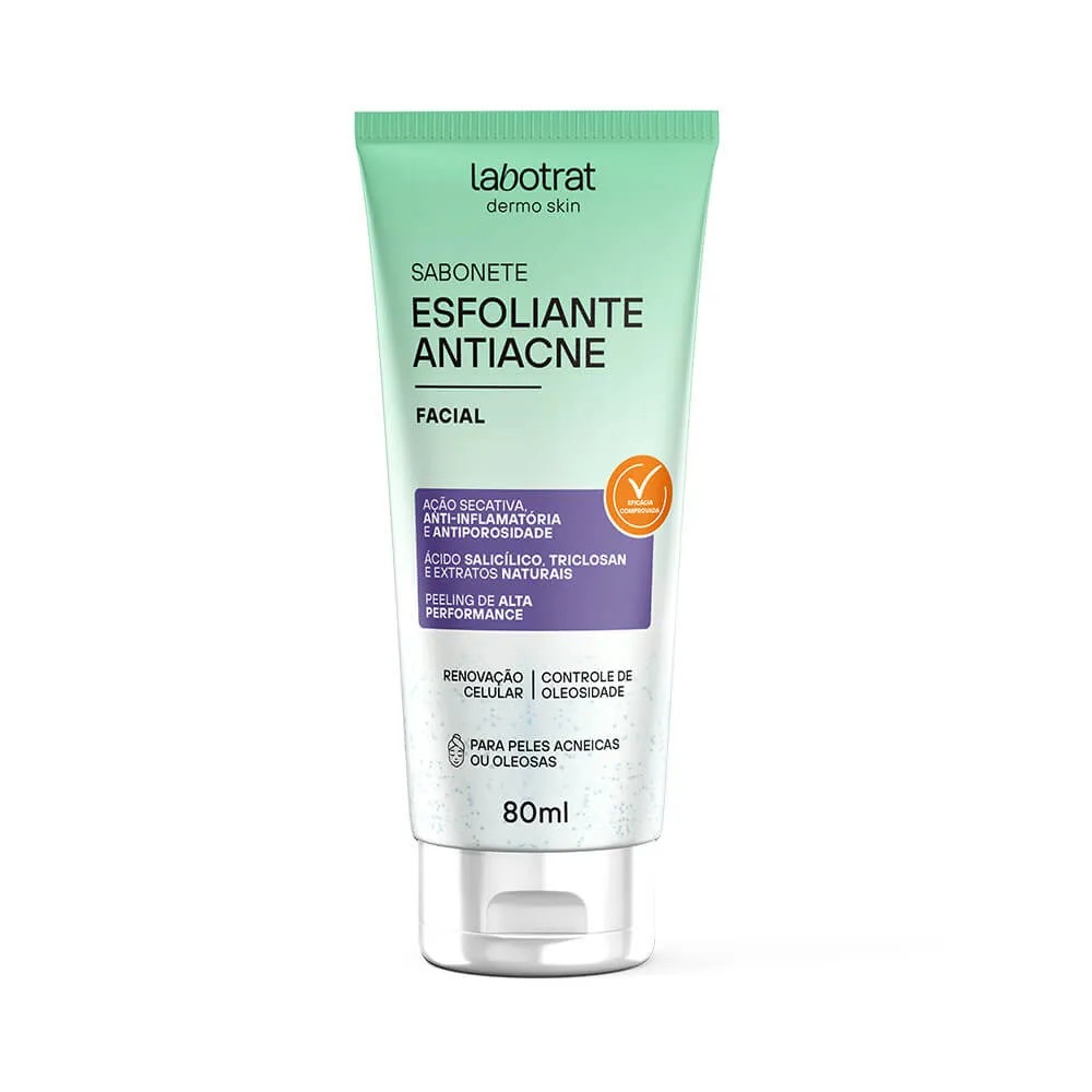 SAB LIQ ESF LABOTRAT DERMO SKIN 080ML ANTIACNE (12)