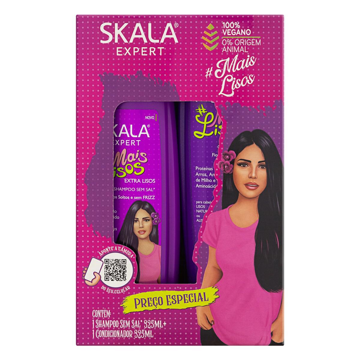 KIT SKALA SH+COND 325ML MAIS LISOS (6)