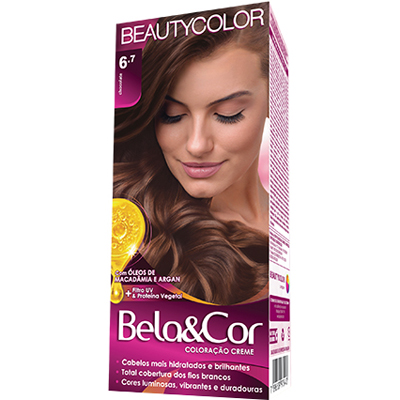 TINT BEAUTY COLOR BELA COR 6.7 CHOC KIT (6)