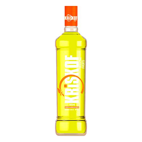BEB VODKA KRISKOF NAC YELLOW FRUITS 900ML (6)