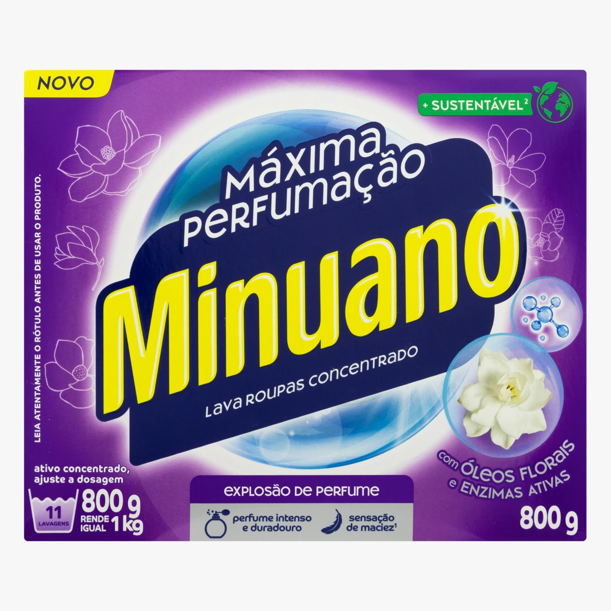 SABAO EM PO MINUANO 800G CX ROXO (20)