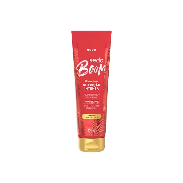 SHAMPOO SEDA 250ML BOOM NUTRICAO (12)