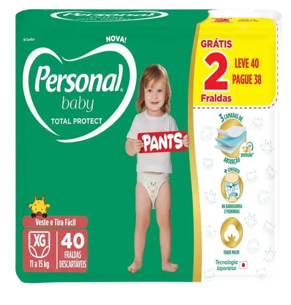 FR PERSONAL TOTAL PROTECT PANTS MEGA XG 40UN (4)