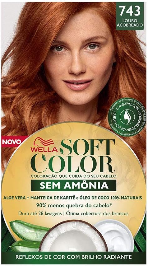TINTURA SOFT COLORAMA 0743 LOURO ACOBREADO (12)