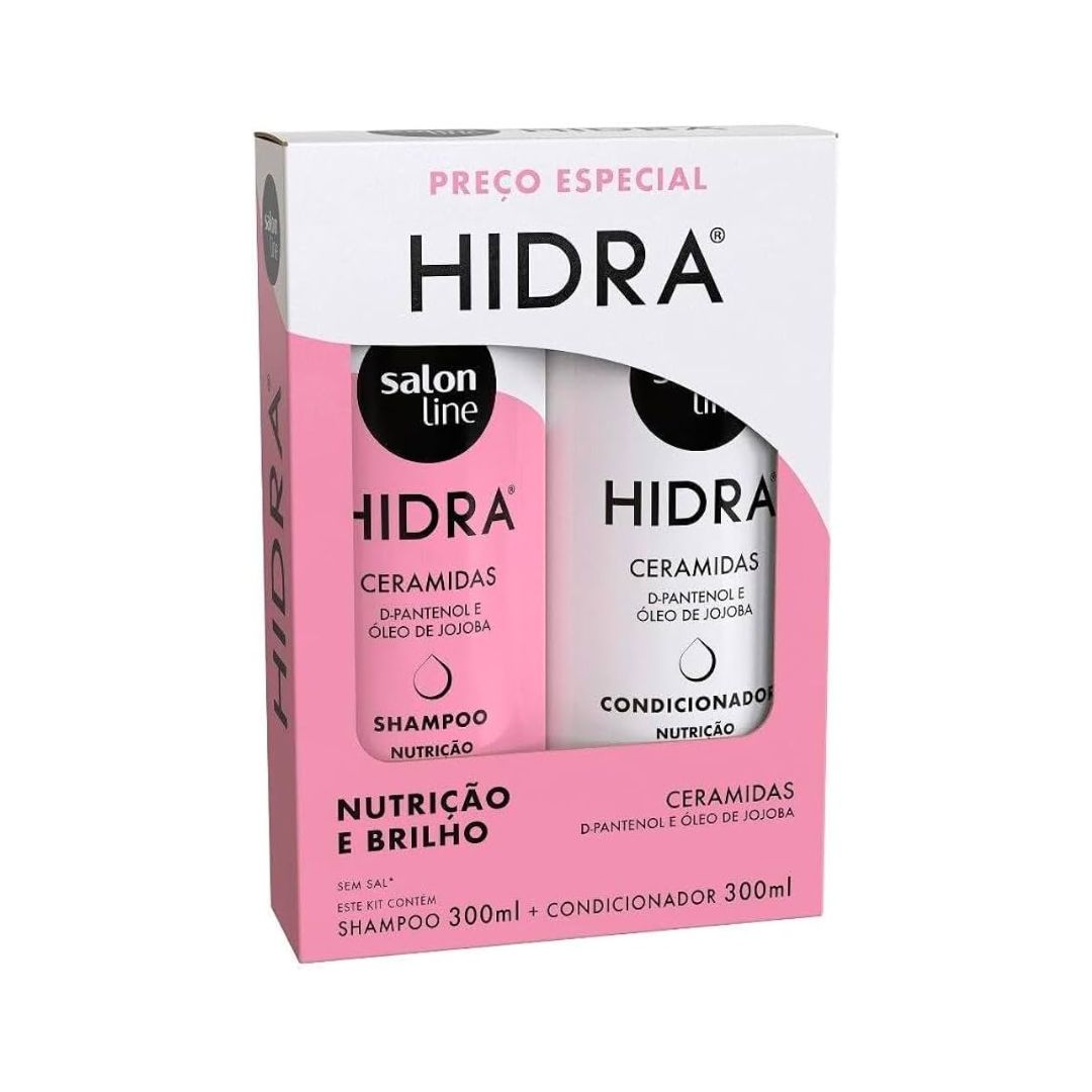 KIT SH 300ML+COND 200ML SALON LINE CERAMIDAS (6)