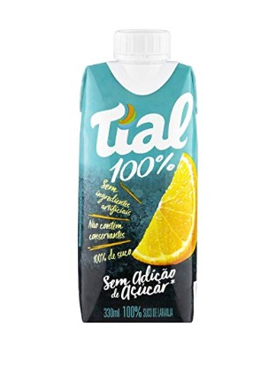 SUCO TIAL 330ML S/ACUÇAR LARANJA (12)