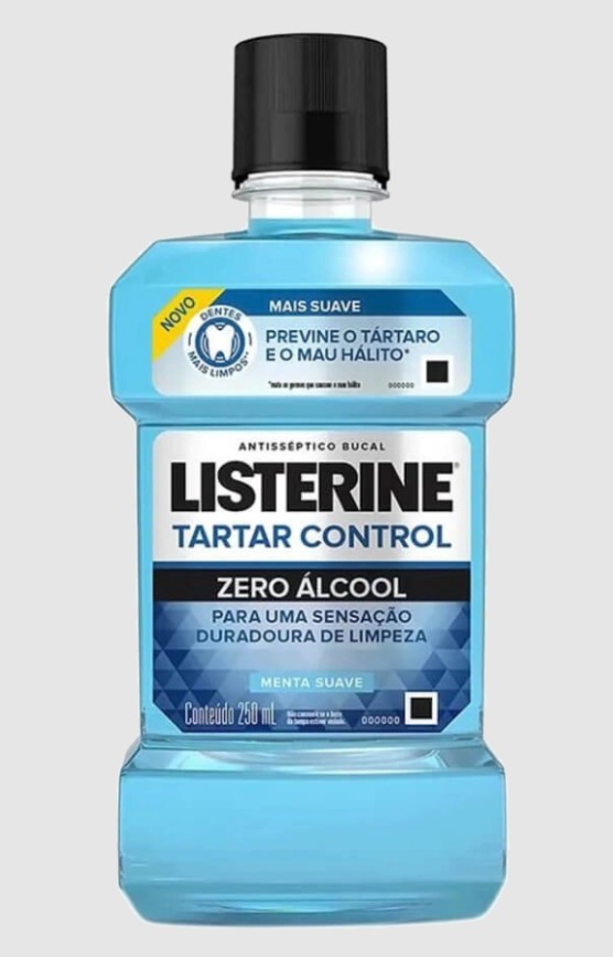 ANTISSEPTICO BUCAL LISTERINE 250ML ANTITARTARO ZERO ALCOOL (12)