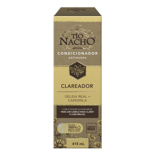 CONDICIONADOR TIO NACHO 415ML CLAREADOR (12)