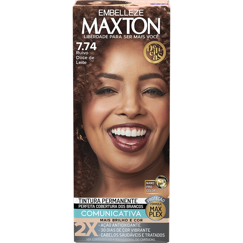 TINT MAXTON PRAT 7.74 MARRON RUIVO DOCE LEITE (6)