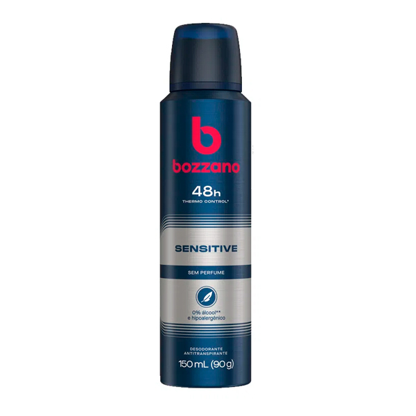 DES AERO BOZZANO 150ML MASC SENSITIVE S/PERFUME (12)