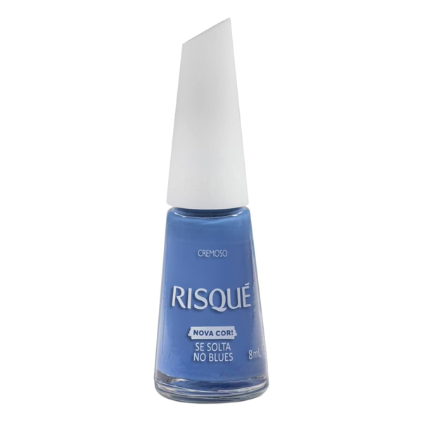 ESMALTE RISQUE CL 8ML CREMOSO SE SOLTA NO BLUES (144)