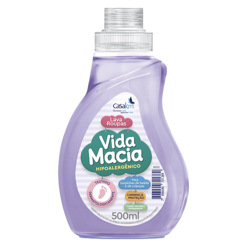 LAVA ROUPAS INF VIDA MACIA 0500ML TRADICIONAL (12)