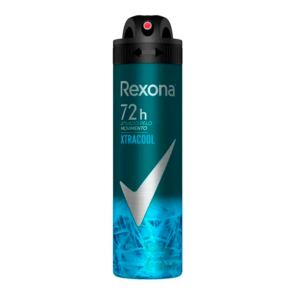 DESODORANTE REXONA AEROSSOL 150ML/90G MASCULINO XTRACOOL (12)