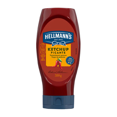 KETCHUP HELLMANNS 380G PICANTE (24)