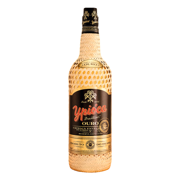 BEB CACHACA YPIOCA NAC 965ML EMPALHADA OURO (12)