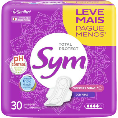 ABS SYM SUAVE 30UN C/ABAS ROXO L+P- (15)