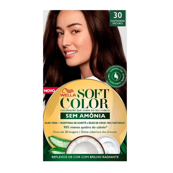 TINT SOFT COLOR 0030 CASTANHO ESCURO (12)