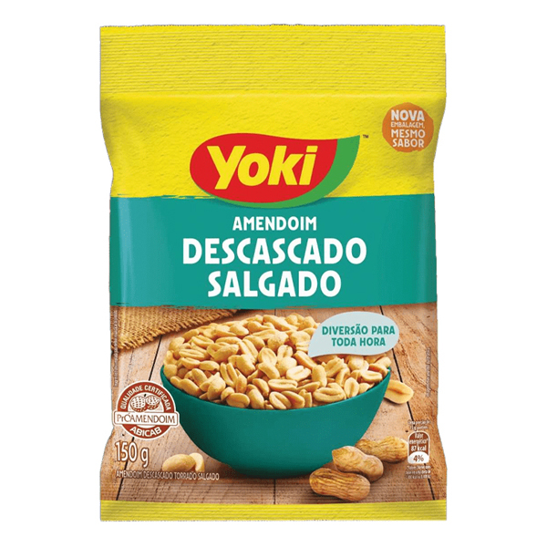 BOMB AMENDOIM YOKI DESC SALGADO 150G (12)