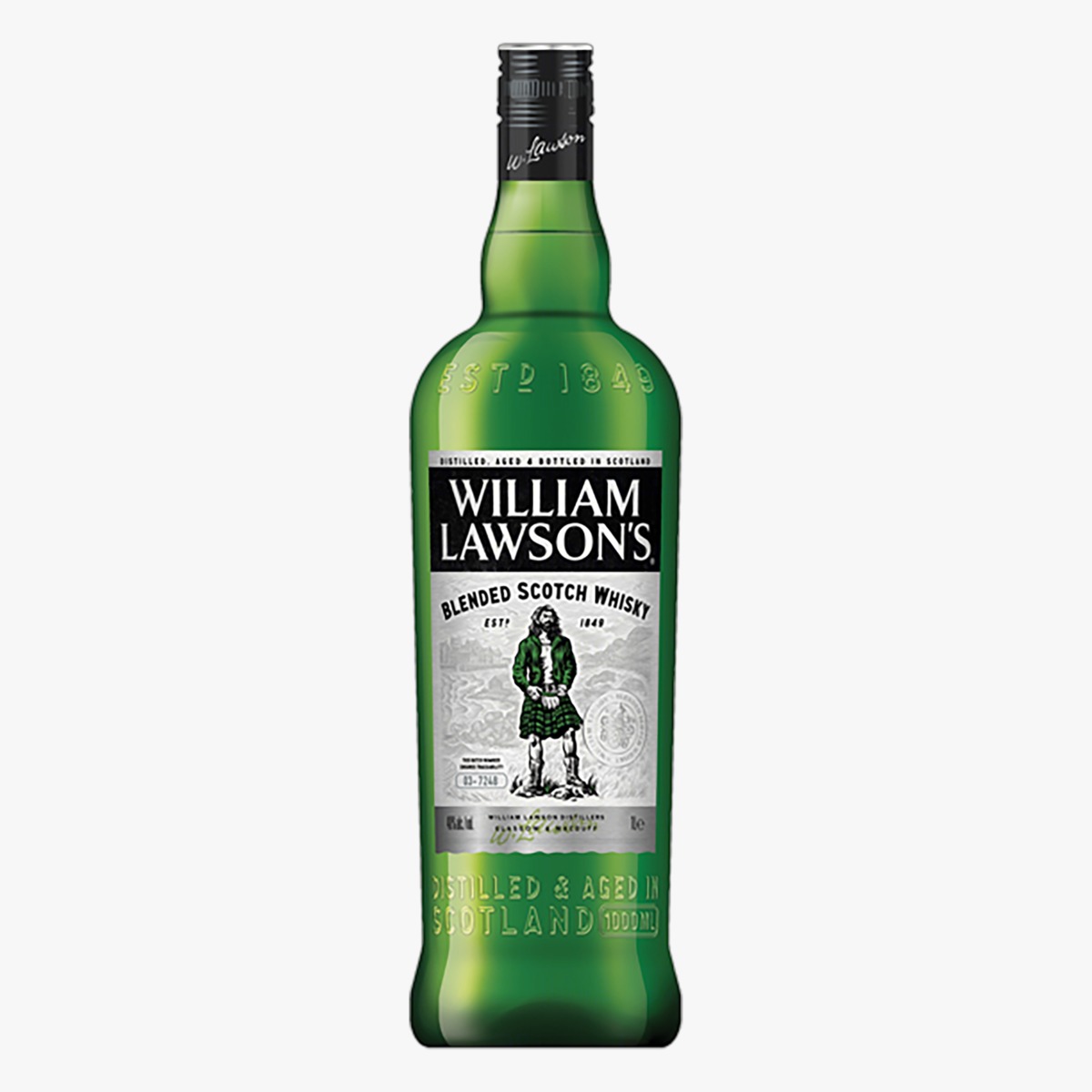 BEB DEWAR'S WHISKY IMP 1LT WILLIAM LAWSON'S (12)