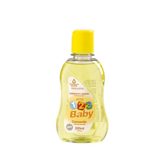 SAB LIQ INF 123 BABY 200ML CAMOMILA (12)