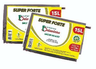 SACO LIXO VERDE CITRONELA BAIANINHA 75X105 CAPACIDADE 100LT ROLO C/20 (25)