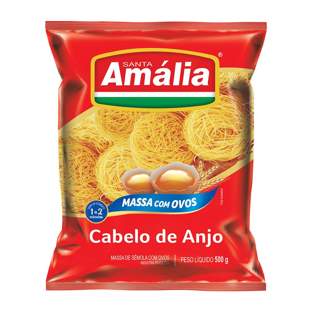 MACARRÃO CABELO DE ANJO OVOS STA AMÁLIA 500GX20