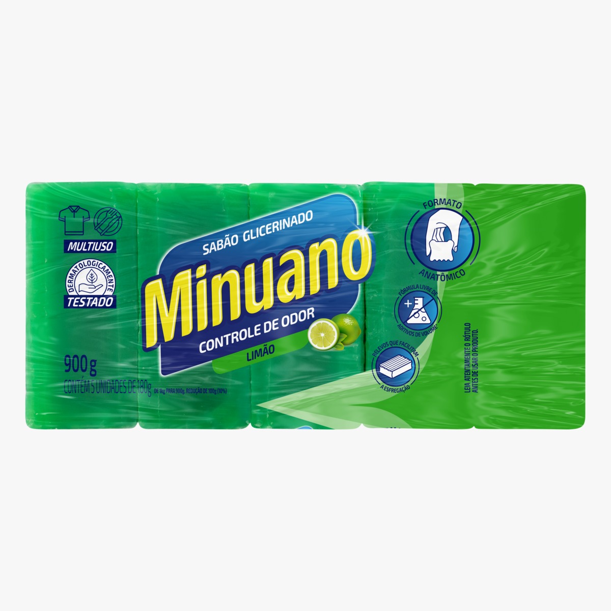 SABAO EM BARRA MINUANO 5X160G VERDE (20)