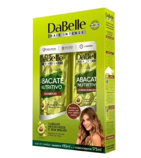 KIT SH 410ML +COND 175ML DABELLE ABACATE (12)