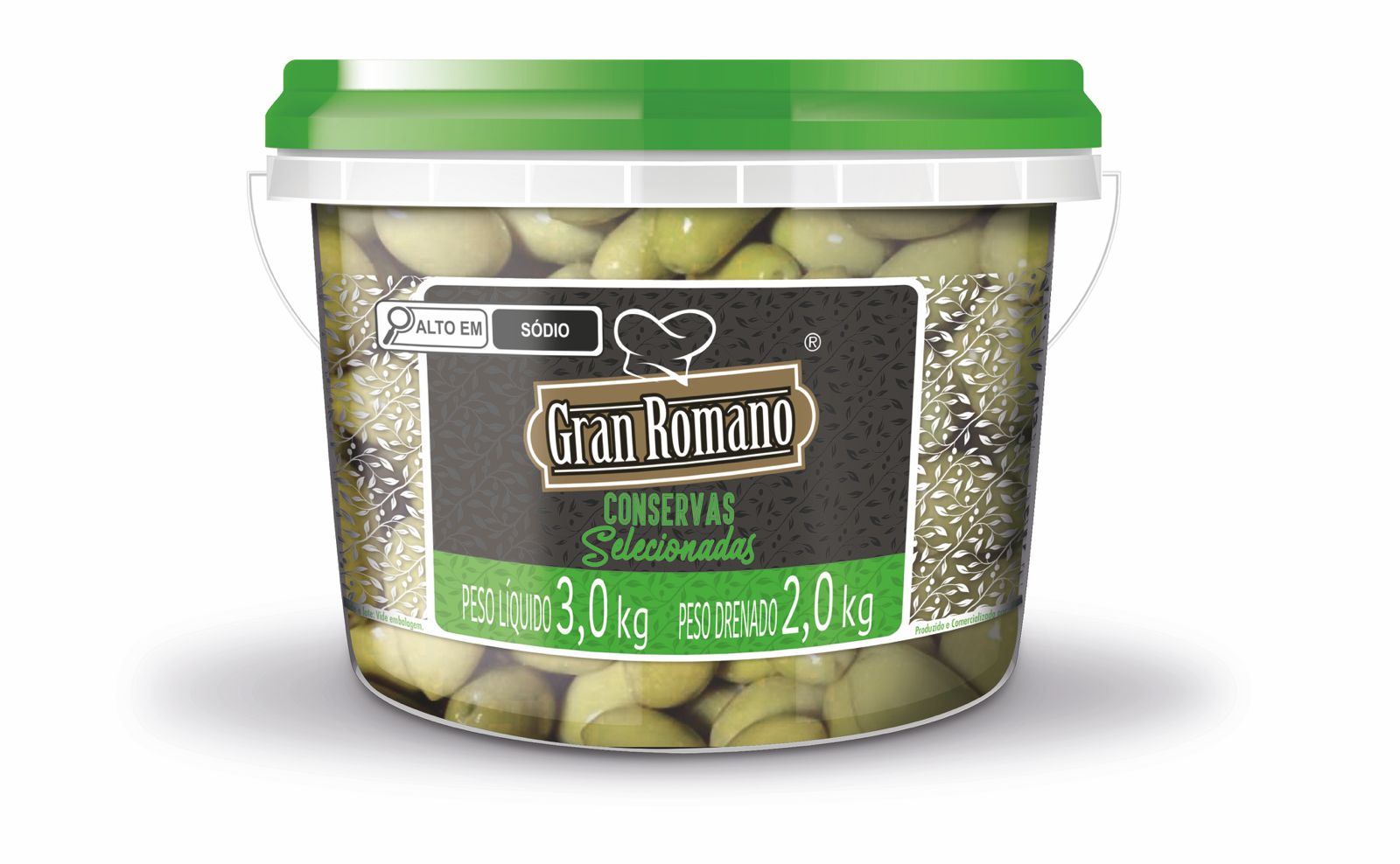 AZEITONA VERDE GRAN ROMANO 2KG BALDE GORDAL (2)