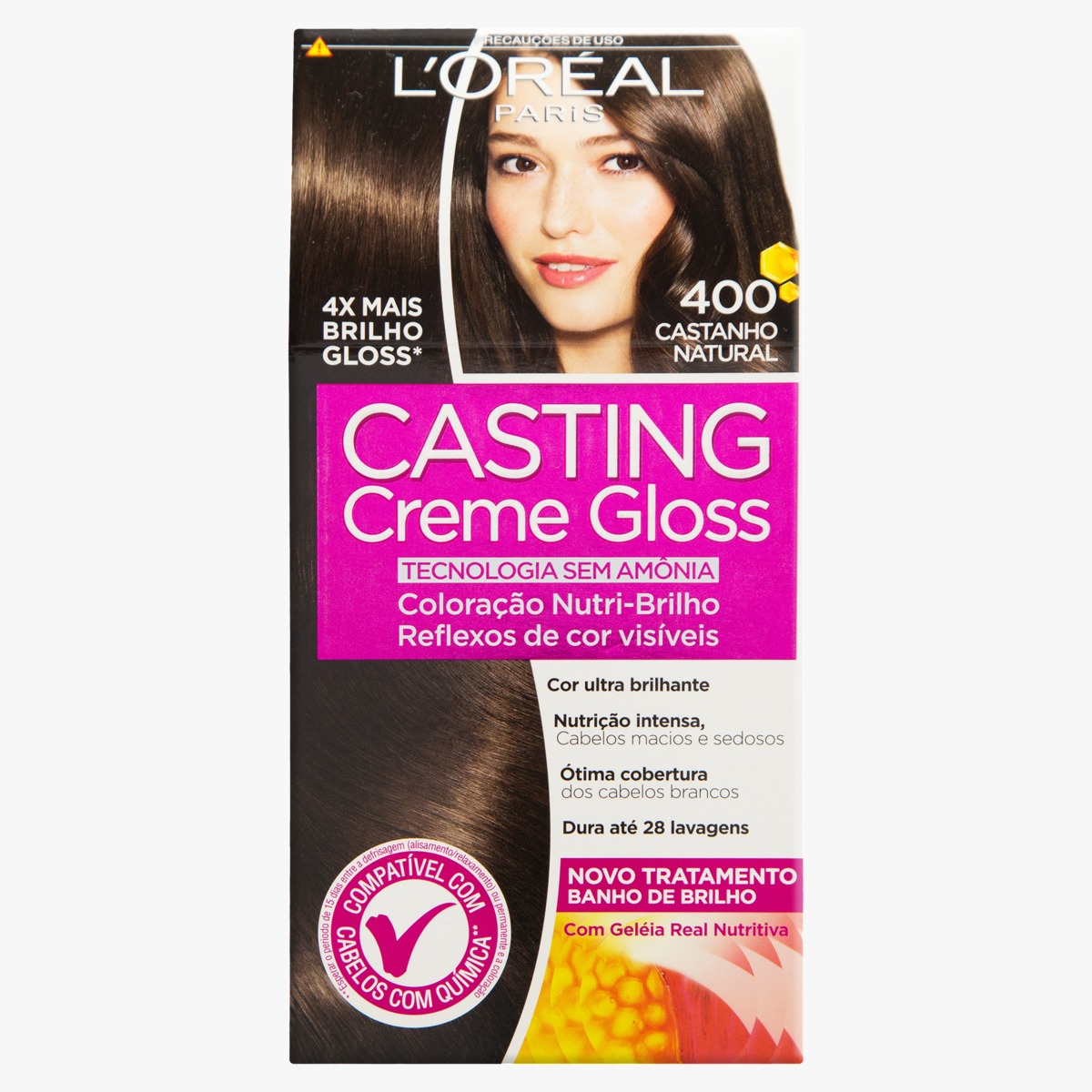 TINTURA CASTING CREME GLOSS 400 CASTANHO NATURAL (6)