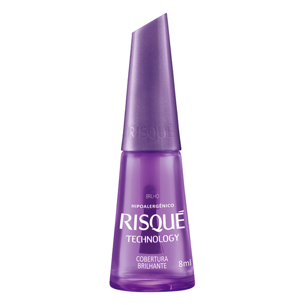 ESMALTE RISQUE CL 8ML CARE COBERTURA BRILHANTE (144)