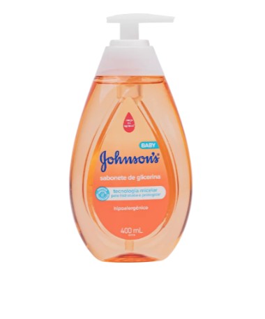 SAB LIQ JOHNSON BABY 400ML REGULAR GLICERINA GOLD (12)
