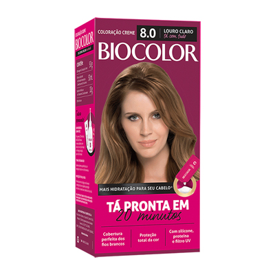 TINT BIOCOLOR 8.0 MK LOURO CLARO 20MIN (12)
