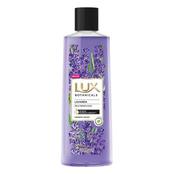 SABONETE LUX LIQUIDO 250ML LAVANDA (12)