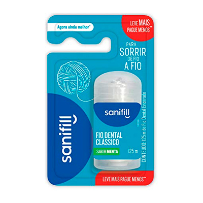 FIO DENTAL SANIFILL 125M CLASSICO L+P- (48)