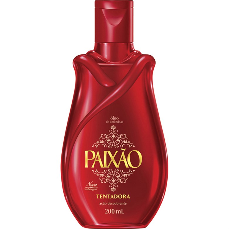 OLEO BANHO PAIXAO 200ML TENTADORA (12)