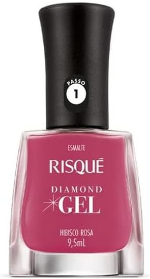 ESMALTE RISQUE 9,5ML DGEL HIBISCO ROSA (144)
