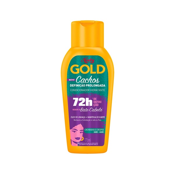 COND NIELY GOLD 175ML CACHOS DEF PROLONGADA  (12)