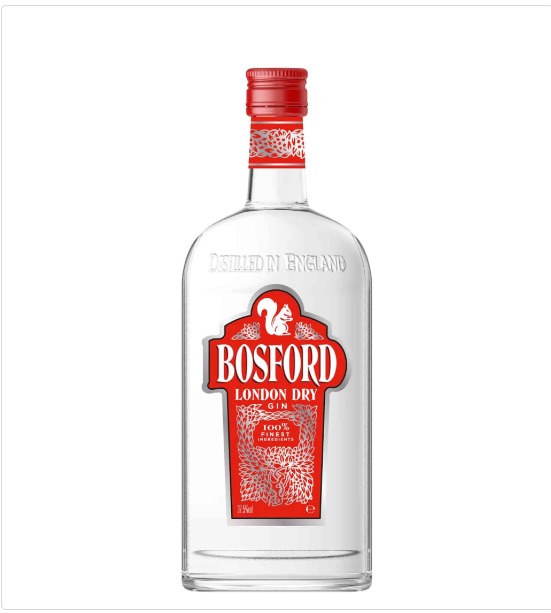 BEB GIN BOSFORD IMP 700ML LONDON DRY (6)