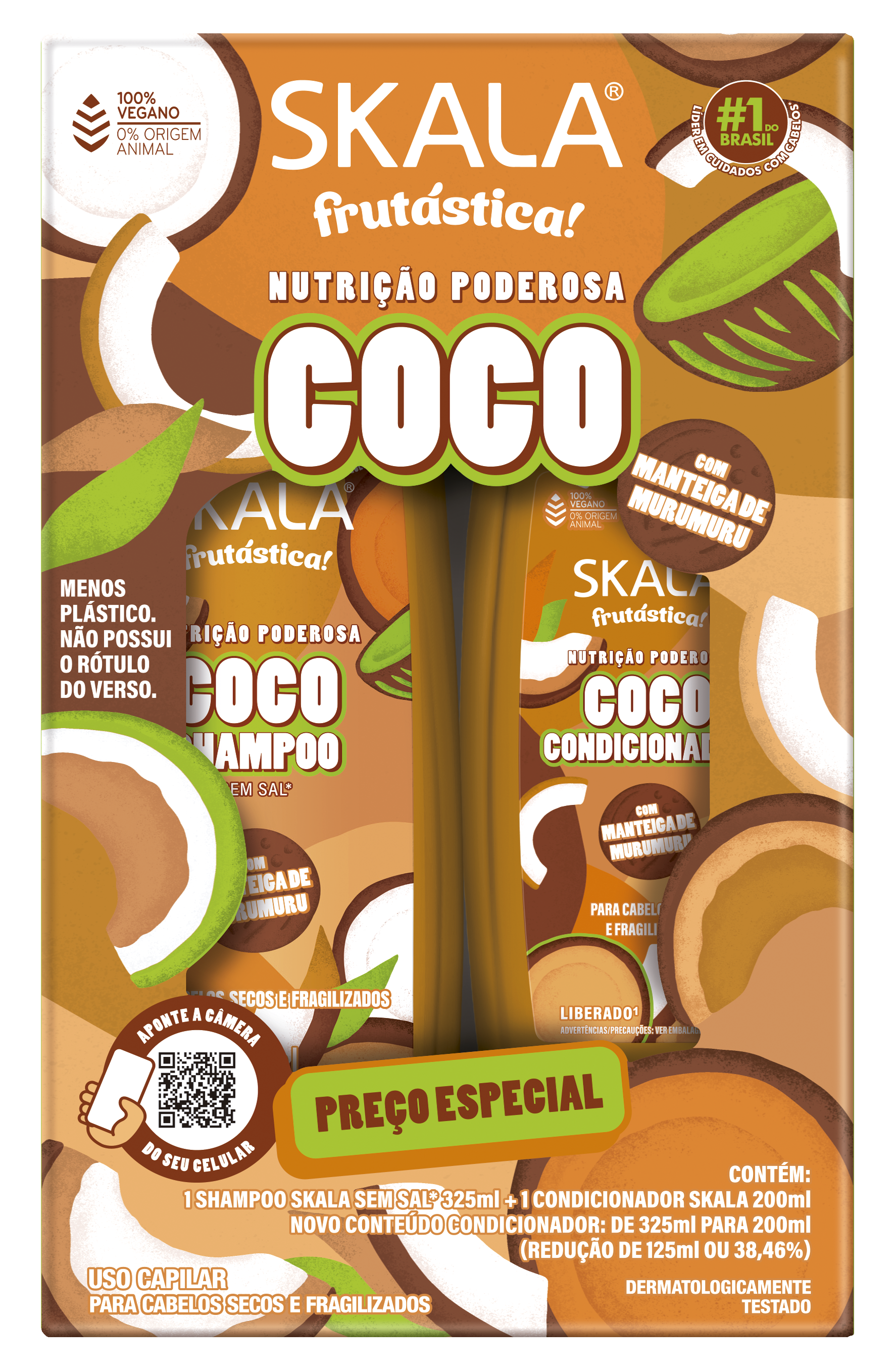 KIT SH+COND 325ML/200 ML SKALA COCO (6)