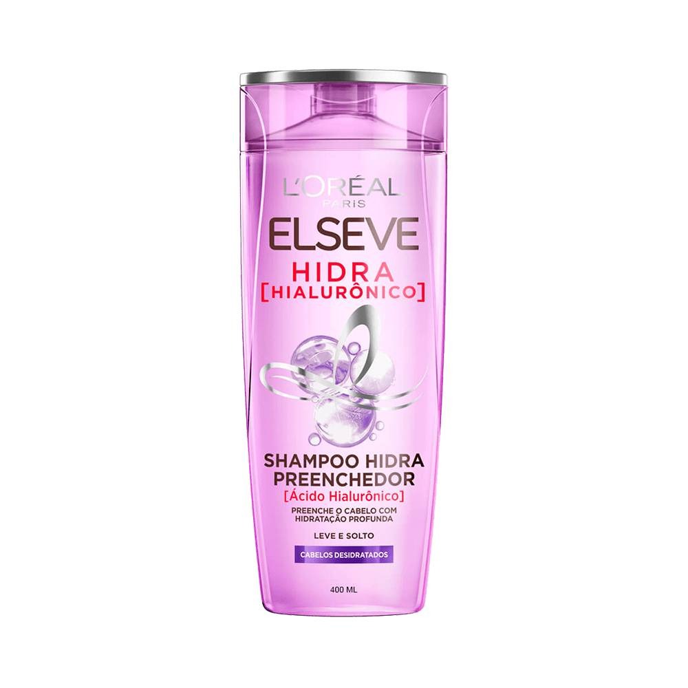 SHAMPOO ELSEVE 400ML HIALURONICO (12)
