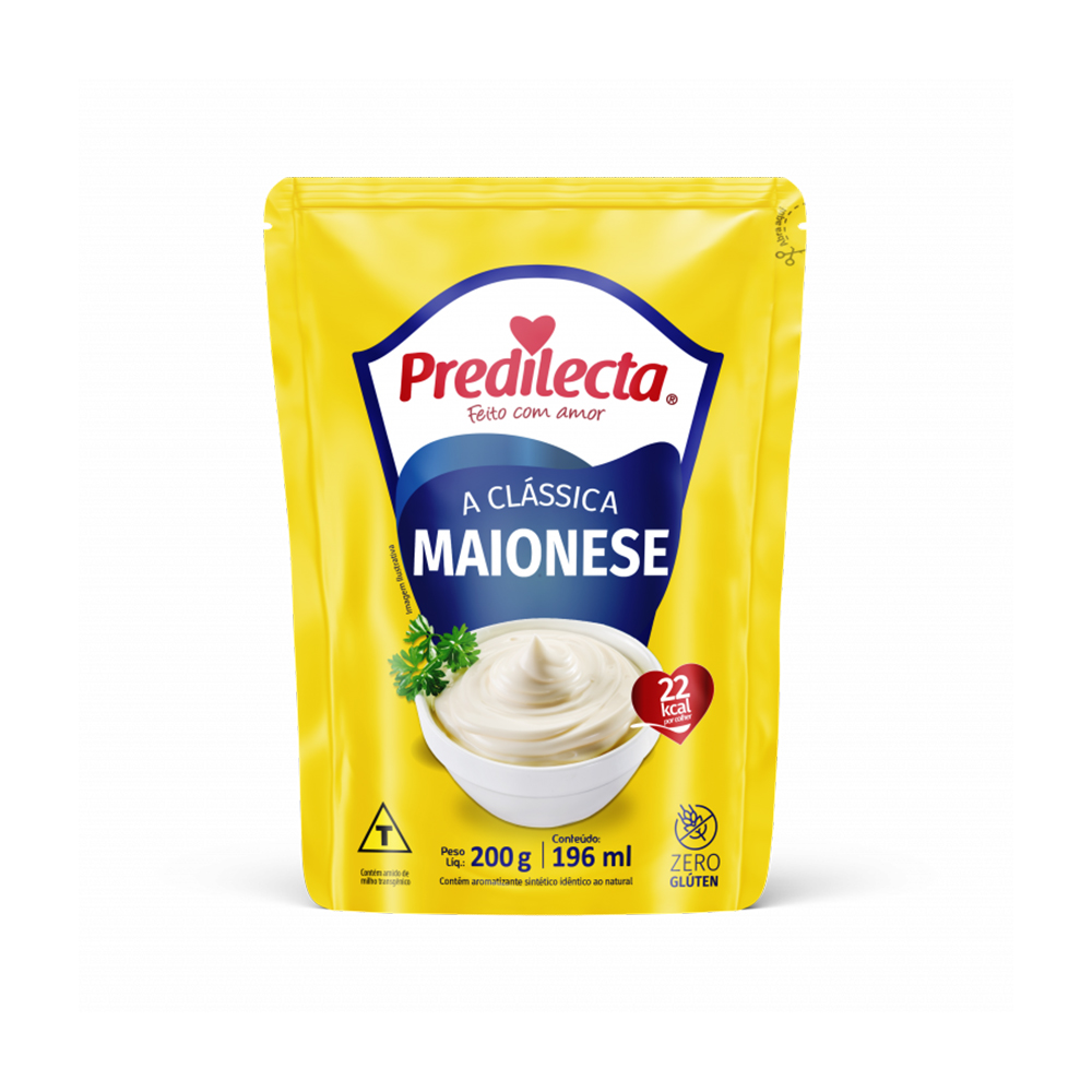 MAIONESE PREDILECTA 200G SACHE (24)