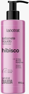 SABONETE LIQUIDO LABOTRAT DIA A DIA 190ML HIBISCO (12)