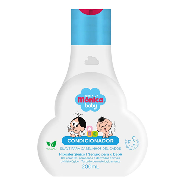 COND TURMA MONICA BABY 200ML SUAVE CAB DELICADOS (12)