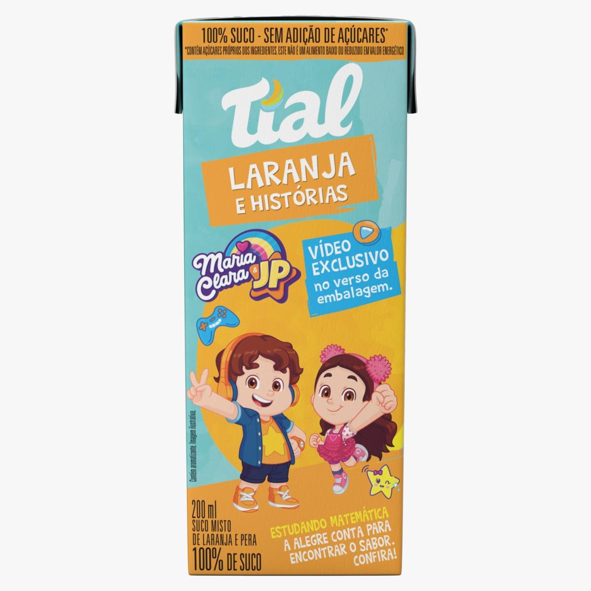 SUCO TIAL 200ML MC & JP LARANJA C PERA (24)